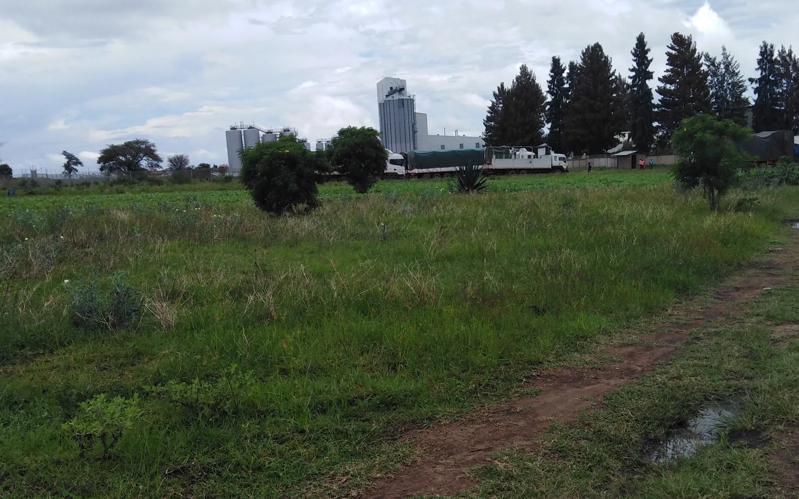An industrial area with warehouses and facilities in Iyunga, Mbeya